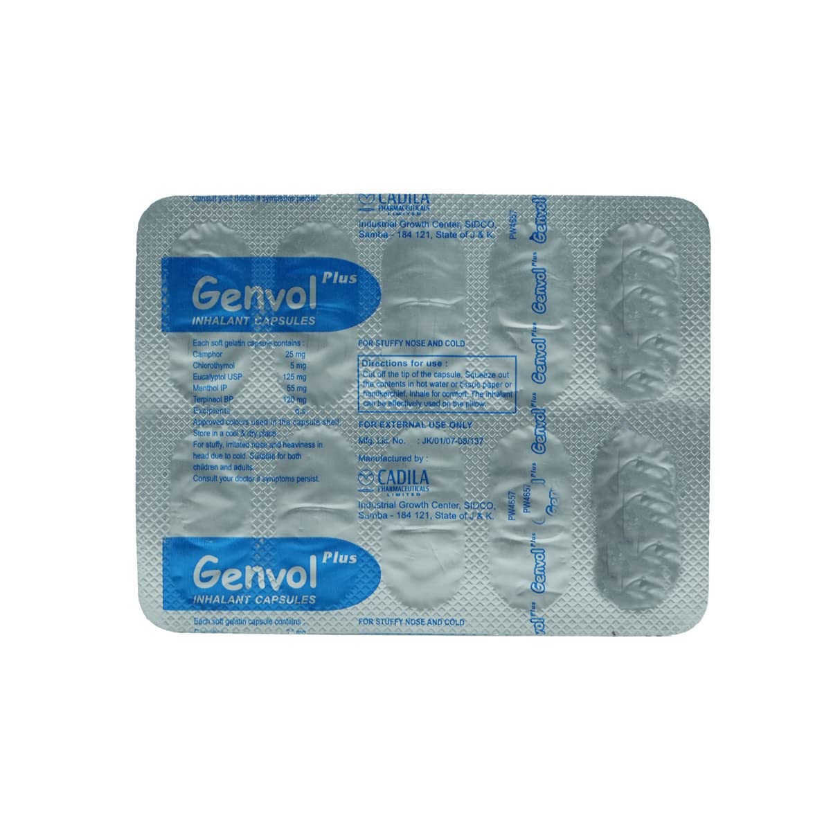 Genvol Plus - Strip of 10 Capsules (B0BB2RWL3D) Amazon Price History, Amazon Price Tracker