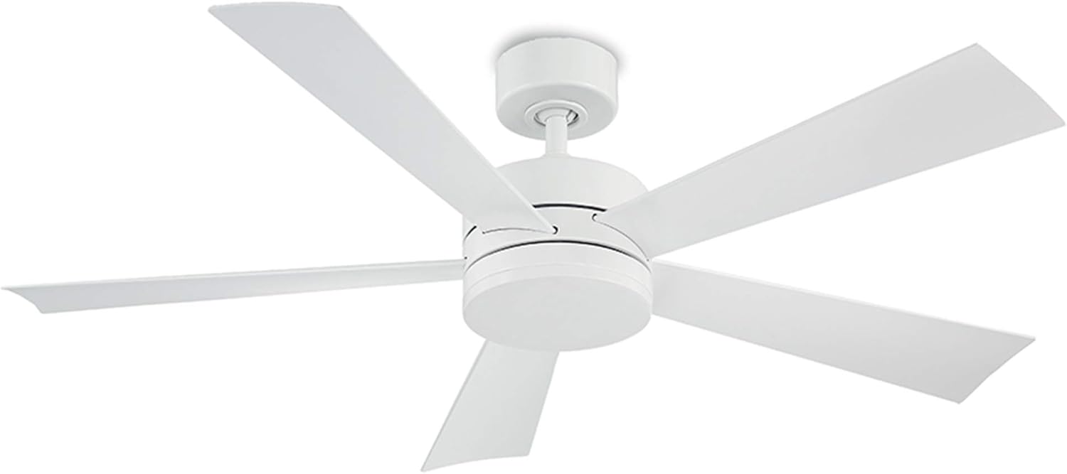 Modern Forms Fans FR-W1801-52L-27-MW Transitional 52``Ceiling Fan from Wynd collection in White finish,
