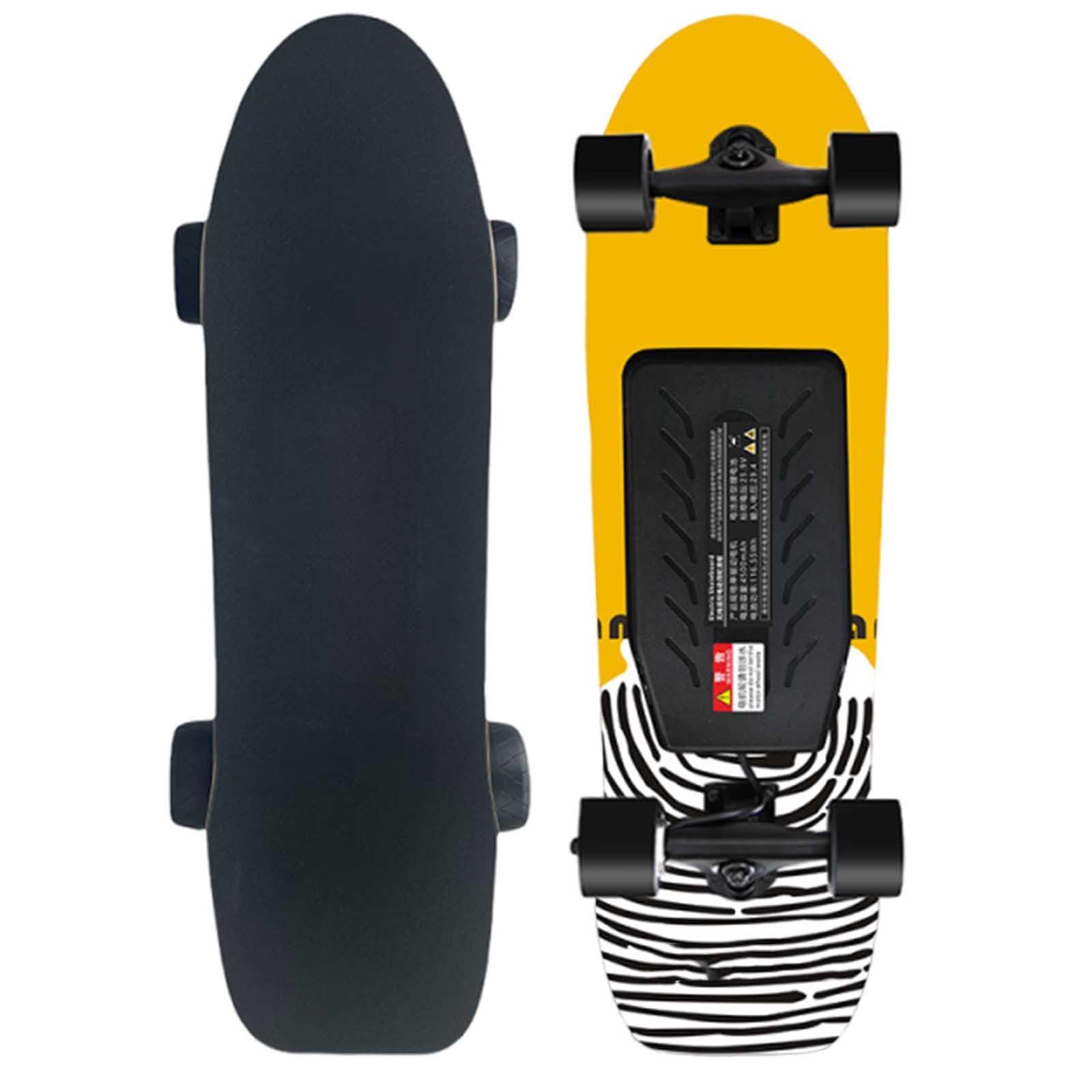 aallwwsso Electric Skateboard With Remote, Electric Longboard Skateboard Adult, 24/45 Km/H Top Speed, 24/26 Km Range, 150 Kg Load, Ip54 Waterproof Skateboard Adult For Teens Beginners Singledrive-E