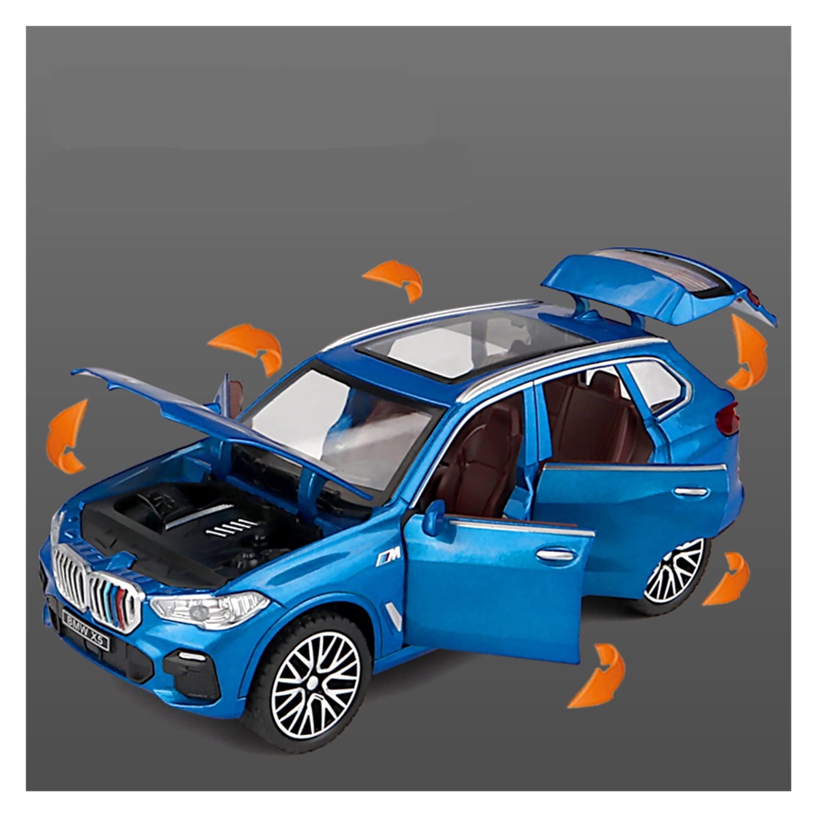 ミニカー BMW X5 1:32 Scale Diecast BMW X5 SUV Model Vehicle Car Toy