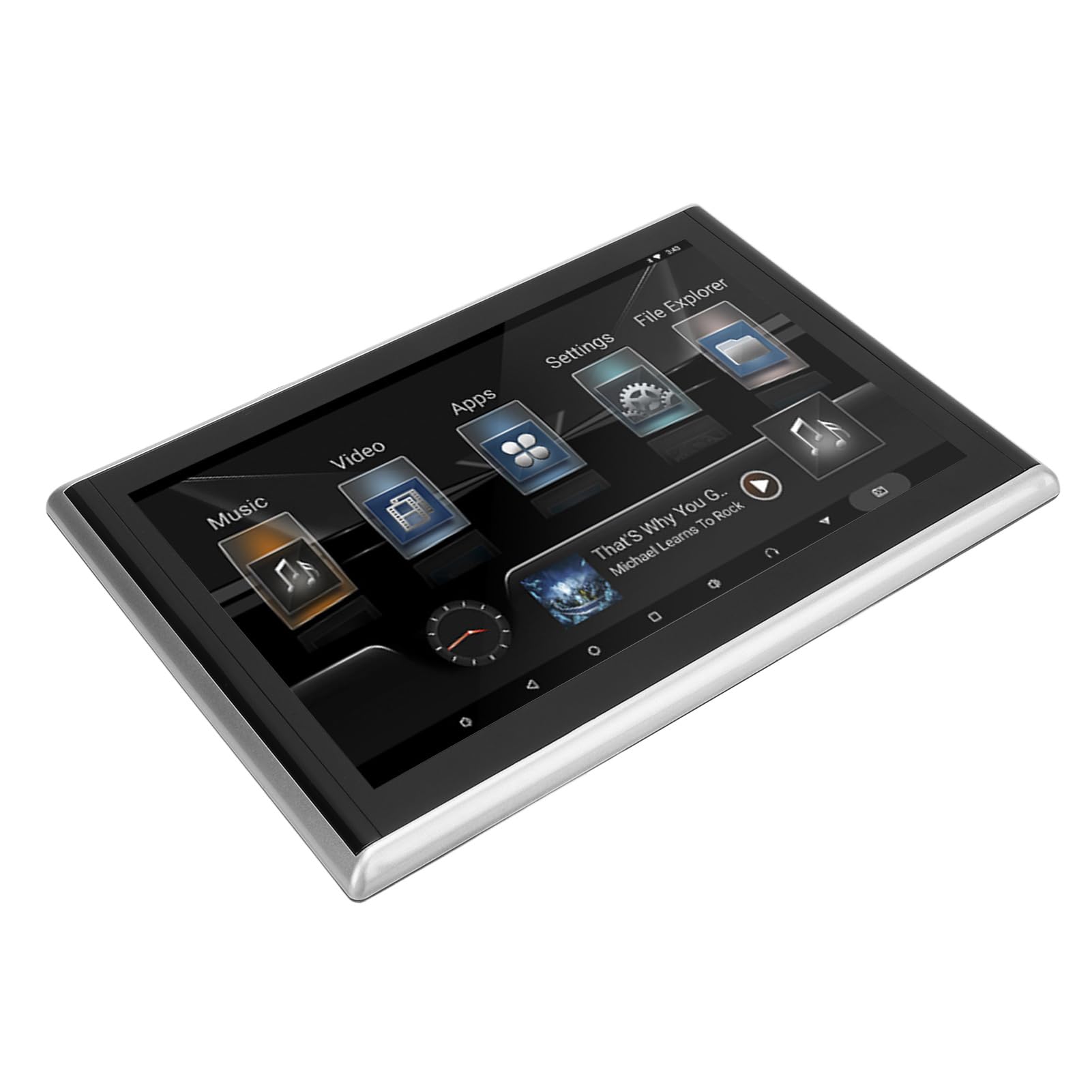 KIMISS Lecteur Vidéo D'appui-tête de Voiture 9 Pouces Lecteur DVD D'appui-tête Portable pour Enfants HD 1920 X 1200 Moniteurs D'appui-tête à écran Tactile Prise en Bluetooth