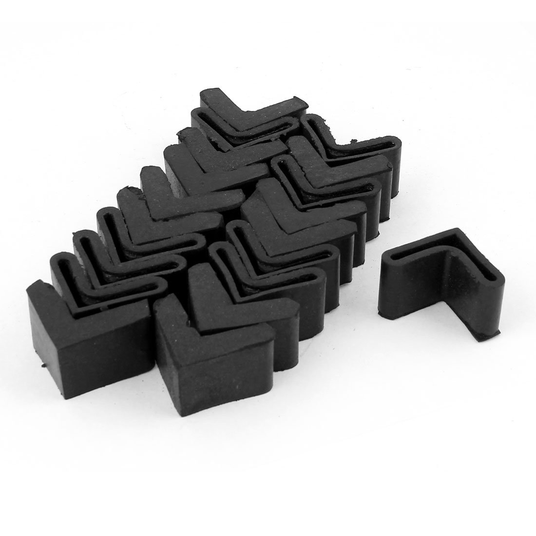 Buy Rubber Furniture Corner Protector Table Edge Cushion Guard Black