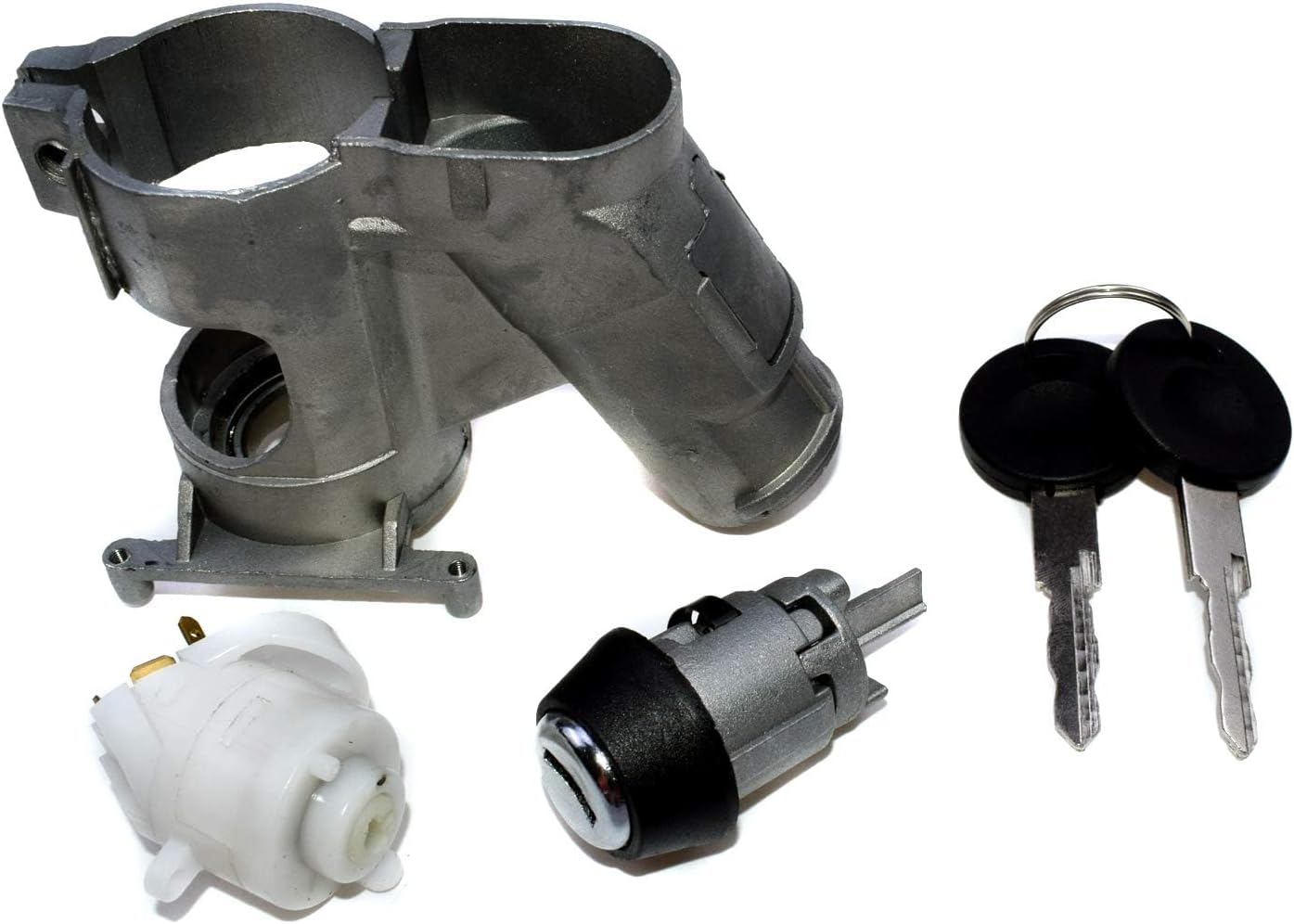 Ignition Column Lock Cylinder +Housing +Switch Kit Fit for VW Jetta Golf Transporter Audi 4000 321905851D,111905865L