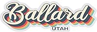 Vista 1 de Ballard Utah Souvenir - Imán de 4 pulgadas, diseño 3D, 4 pulgadas