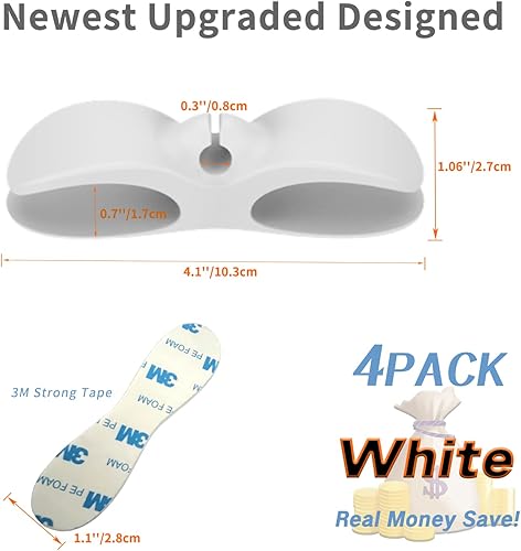 Miniatura 5 de UMUST - Organizador de cables para electrodomésticos, bobinador de cables para electrodomésticos de cocina, soporte de cables de diseño más