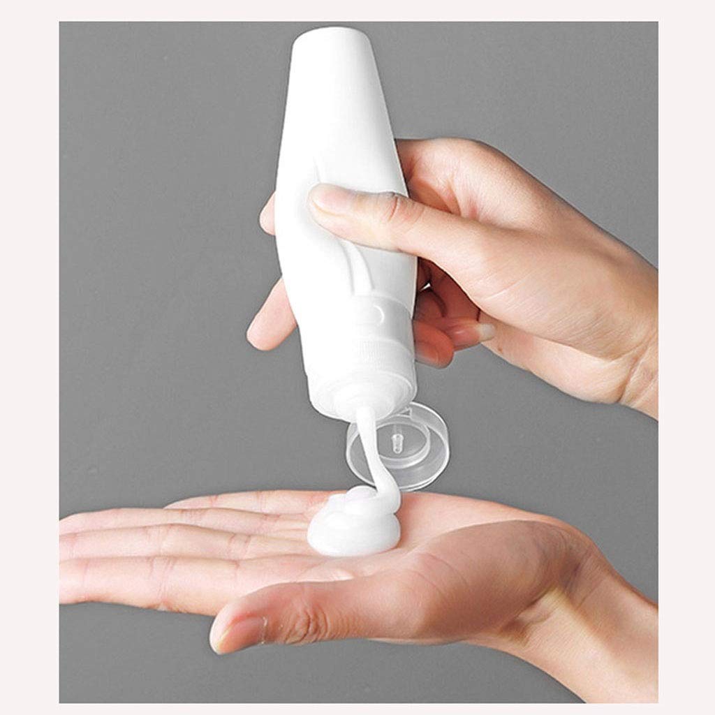 caihuashopping Seifenspender Bequeme Reise Silikon Weiche Lotion Flasche Kosmetische Duschgel Shampoo Tragbare Leere Flasche nachfüllbarer Seifendosierer