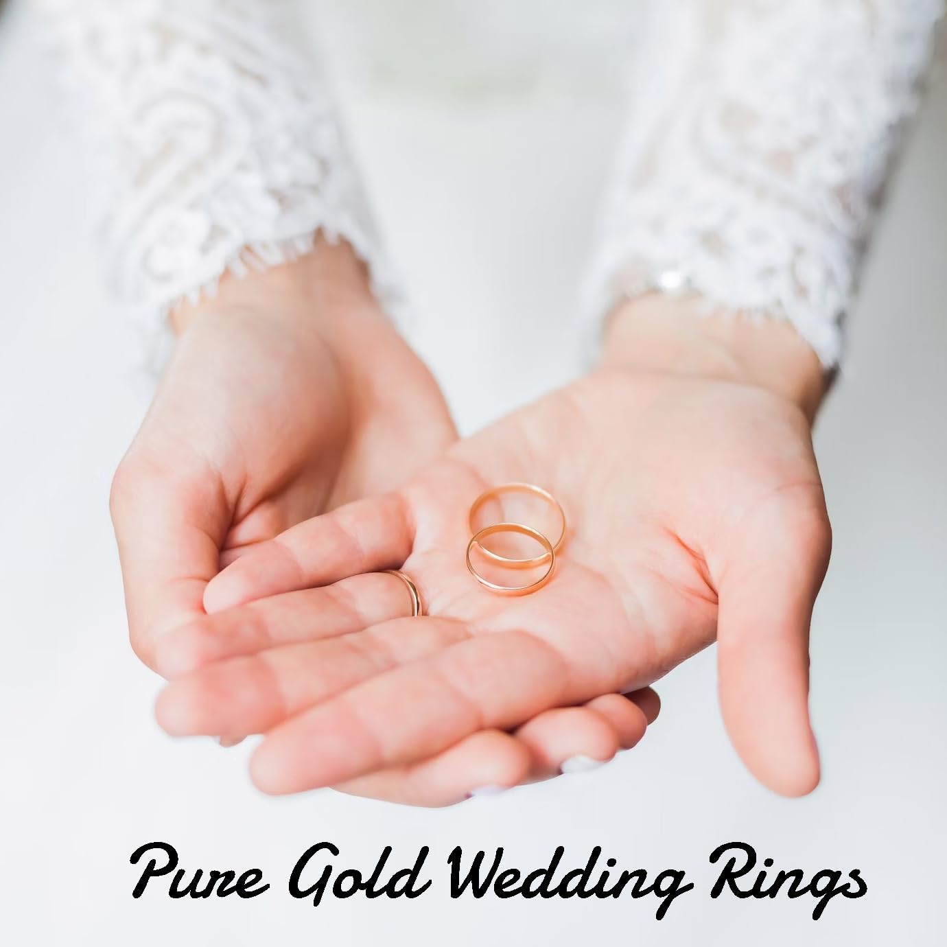 10K/14K/18K Solid Gold Wedding Band for Women Solid Gold Personalized Wedding Ring for Men or Women Classic Band for Wedding (2/3/4/5/6/7/8MM Size 4-15) - Image 4