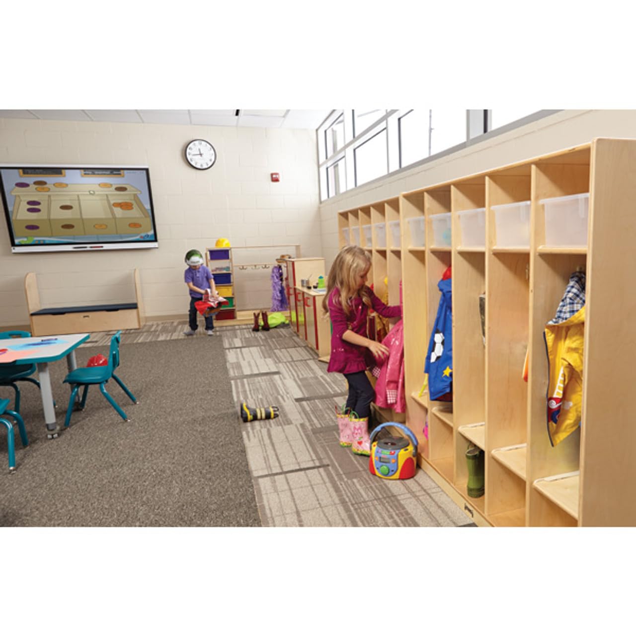 Jonti-Craft 5 Section Coat Locker - Image 2