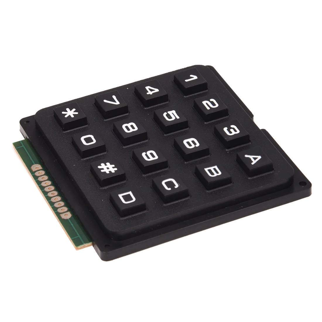 Techtonics 4×4 Matrix 16 Keyboard Keypad Telephone Style - Black-picture-24