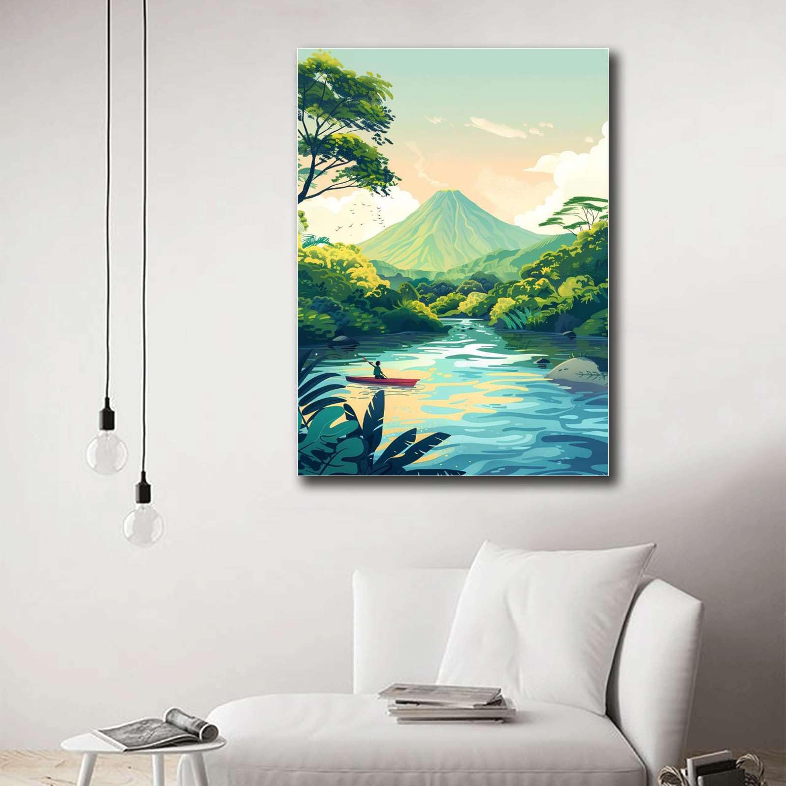 Montanari Papagallo 油彩画 50x70 cm Amazon.com: SENLYCH Canvas Painting Wall Mural Print Nicaragua