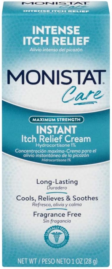 Monistat Complete Care Itch Cream, 1 Ounce Tube