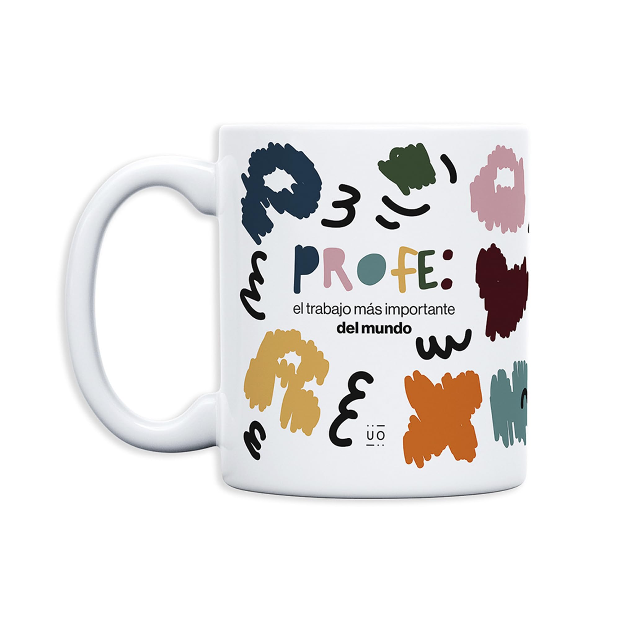 Taza "​Profe, el trabajo más importante del mundo"