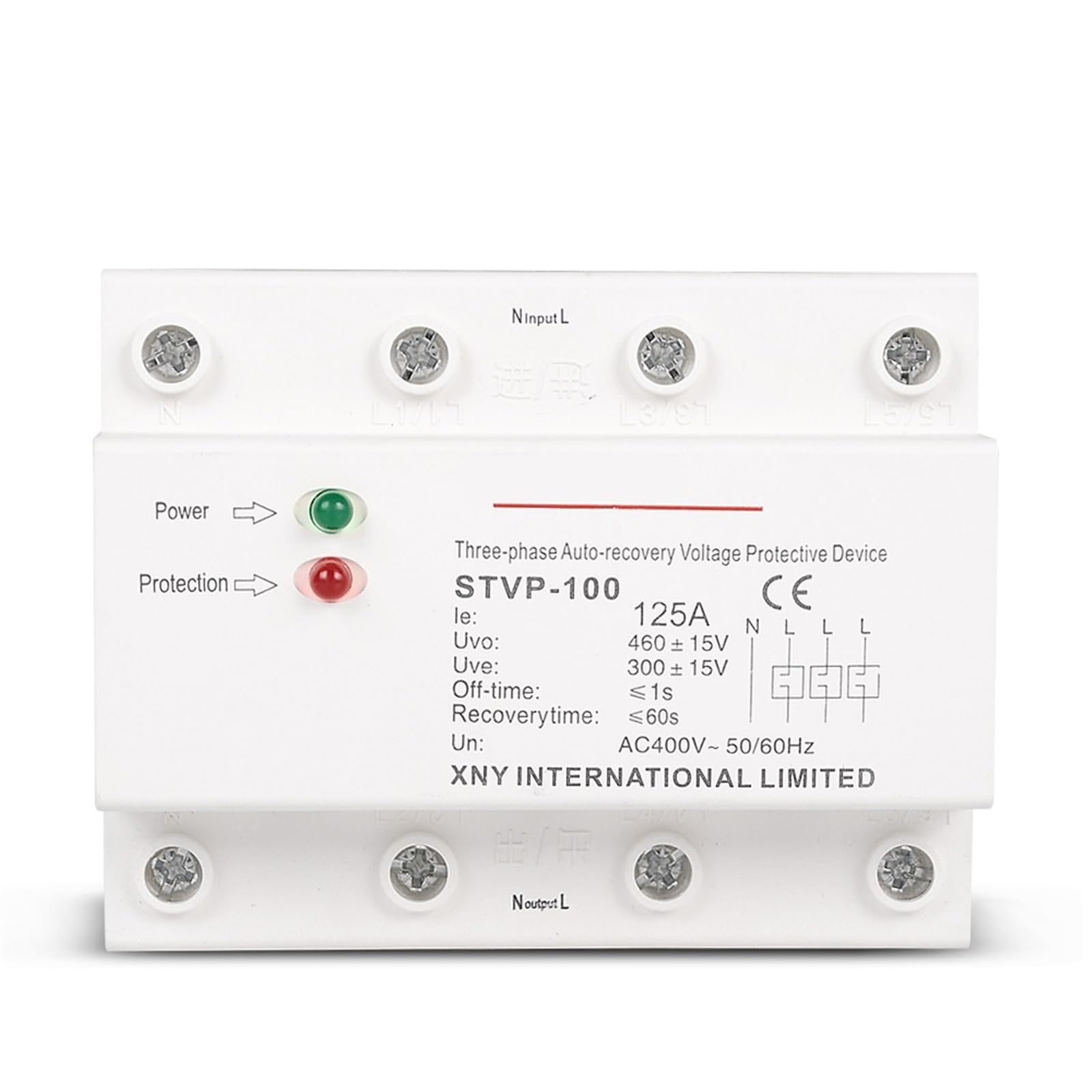 Relais de protection triphasé 380V 60A pour sécuriser l'électricité de votre atelier