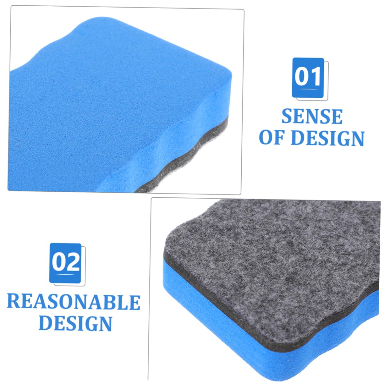 NUOBESTY 120stücke Teiliges Whiteboard Radierer Für Tafel Und Zeichenbrett Praktische Und Tragbare Lösung Für Büro Zuhause Und Klassenzimmer