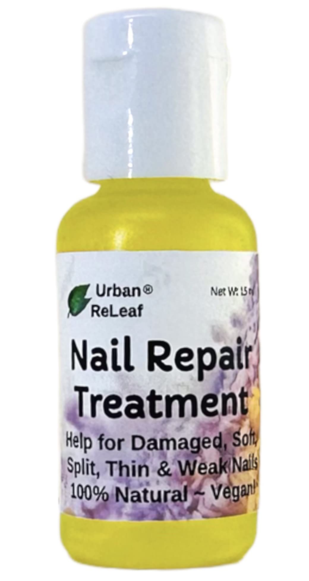 Urban ReLeaf Nail Repair Treatment ! Help for Damaged, Soft, Split, Thin & Weak Nails. 100% Natural Oils. Vegan. Helps Growth After Damage. Nourish & Condition Cuticles. Proudly Made in the USA.
