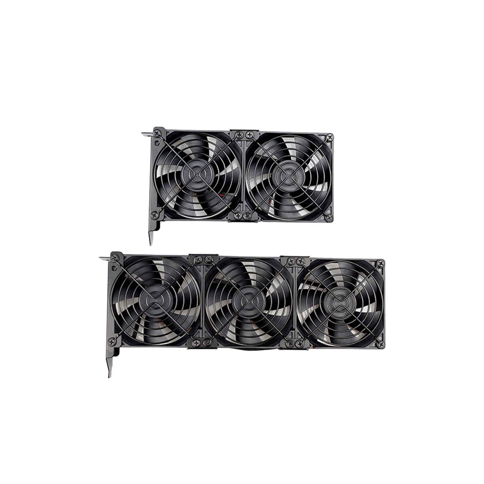 Refroidisseur VGA 80mm double triple ventilateur compagnon PCI 8CM 8025