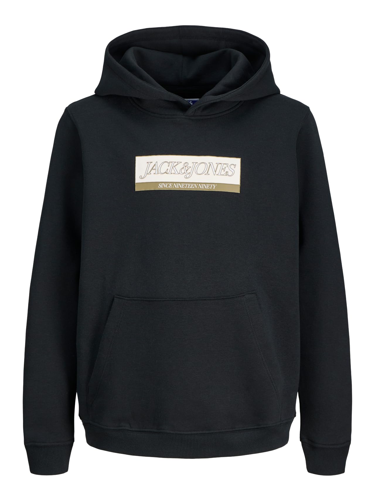 JACK & JONES Junior Jorinwood Block Branding Sweat Noos Jnr, black, 164
