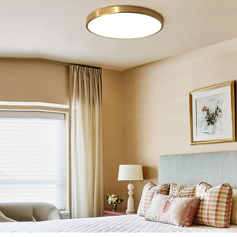 22" Modern Dimmable LED Light Flush Mount Ceiling Lamp Fixture Remote - View #3