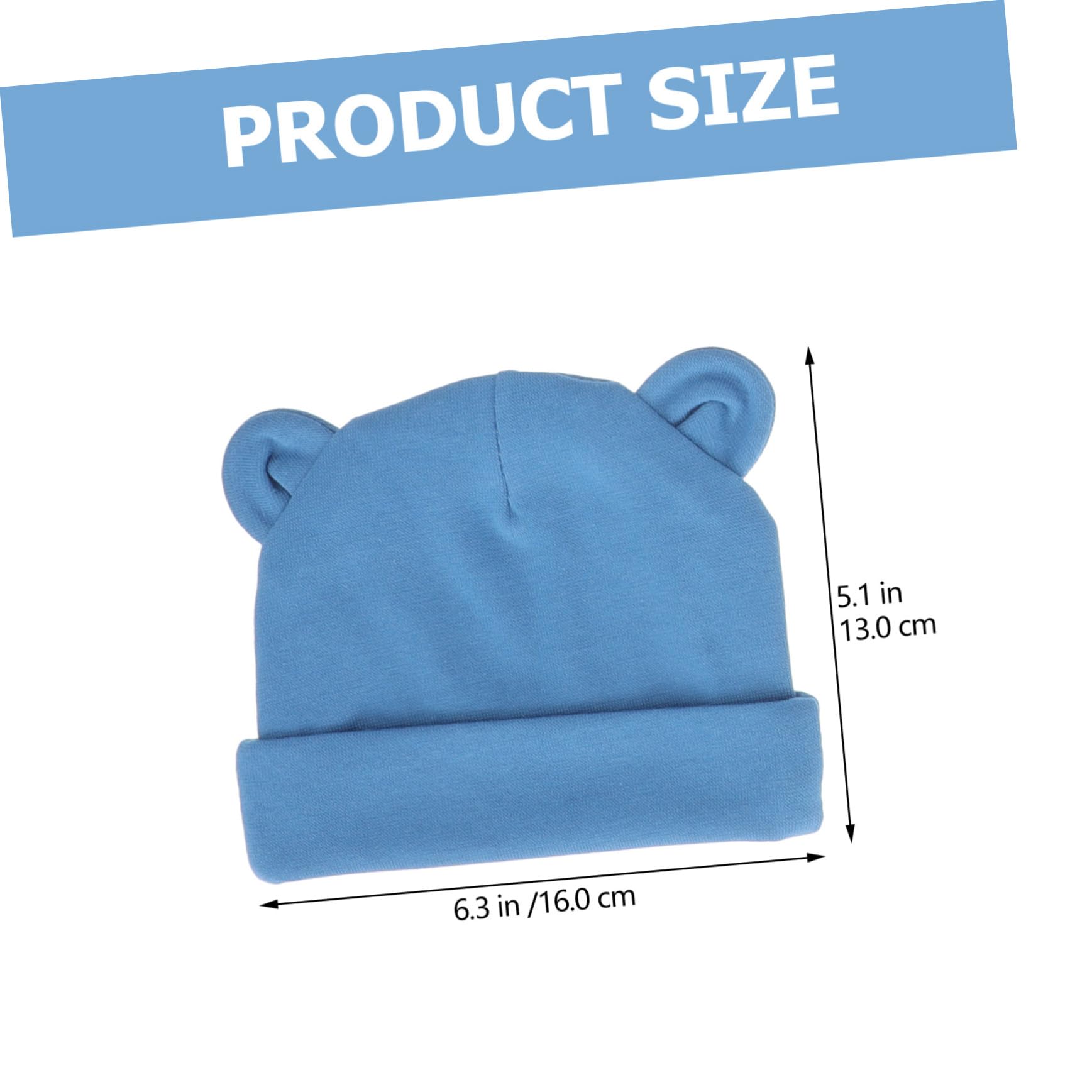 VALICLUD Cappuccio Fetale per Caps Cuffia da Ospedale per Neonati Berretto Cappello Termico Cappello Riscaldante Cappello Turbante Cappelli per Cotone