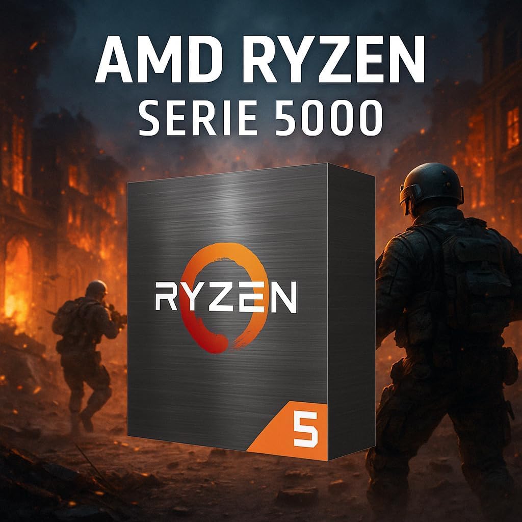 PC Gaming Ryzen 5 5500GT 6x3,9ghz • NVIDIA RTX 5060 • 16Gb RAM DDR4 3200mhz • 1TB m.2 • Windows 11 Pro • WiFi 6 & BT 5.2 • pc Gamer