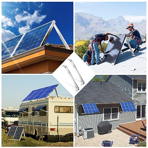 Support pour panneau solaire en aluminium robuste avec angle modulable 0-60°