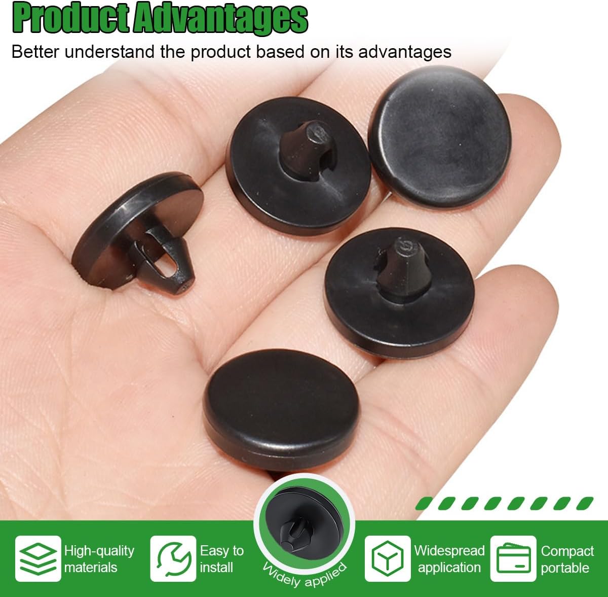 Car Brake Switch Stopper, 90541-06036 Auto Clutch Pedal Stop Pad, Rubber Automotive Brake Light Switch Cushion, Braking Pedal Stop Replacement Pad for Car, SUV, Truck (20PCS)