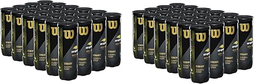 WILSON US Open Extra Duty Pelotas de tenis, 2 cajas (48 latas)