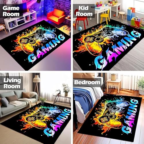Tapete Gaming Area con Diseño 3D Gamepad Transparente miniatura 2