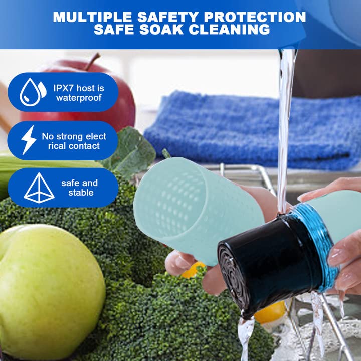 Depuratore Frutta E Verdura Senza Fili USB - Lavaggio A Ioni Per Alimenti, Carne E Utensili - Portatile - Foto 11