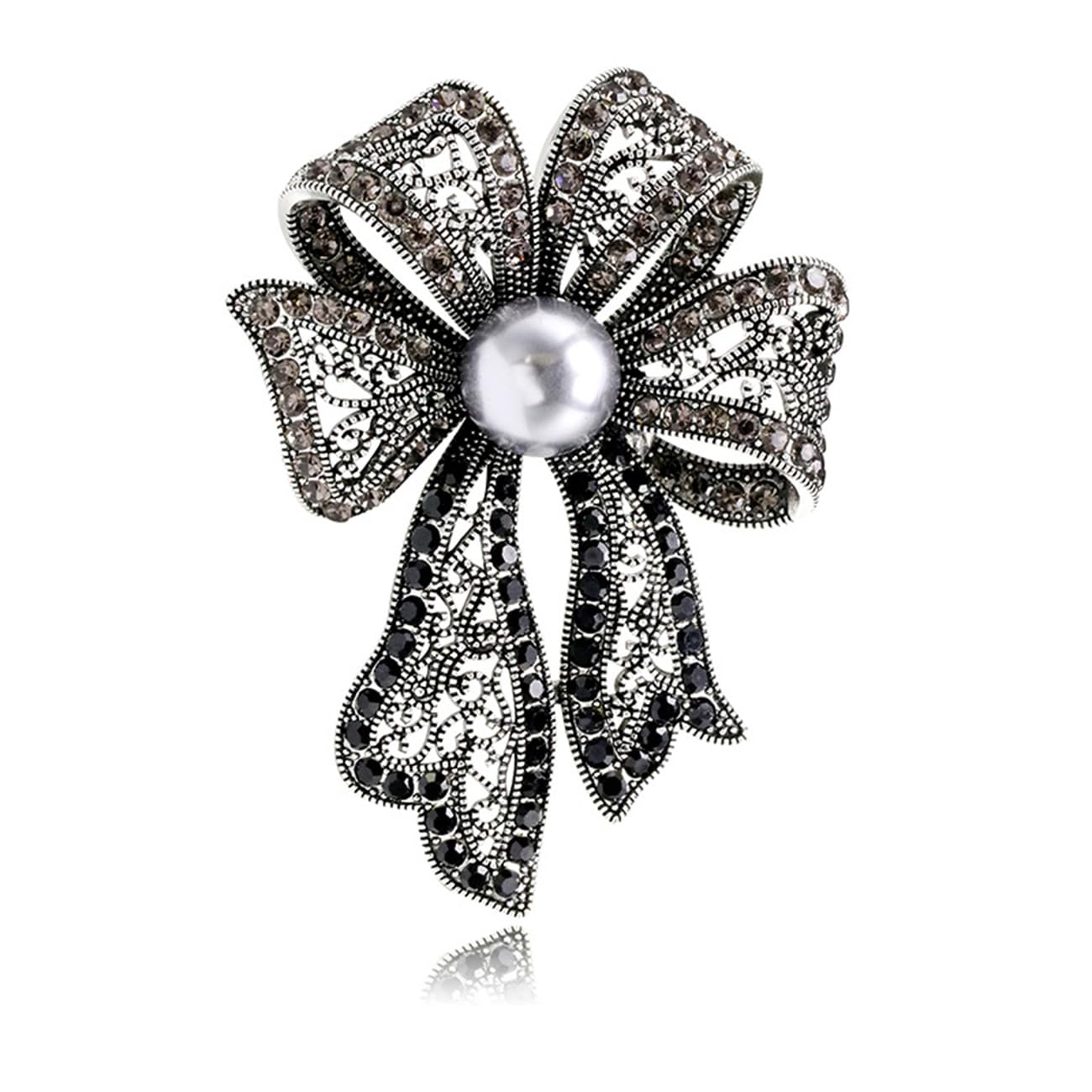 FAIRYGATE Brooches Enamel Brooch for Men Women Retro Rhinestone Lapel Pin Clothing Hat Decoration，B38 — view 7