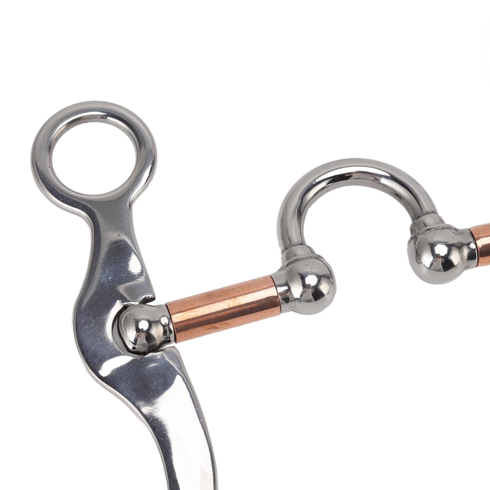 filete de caballo de acero inoxidable,Broca de filete de anillo multiusos, broca de caballo con rodillo, accesorio de carreras de caballos Broca de espesor suelto Broca de boca suelta para carre