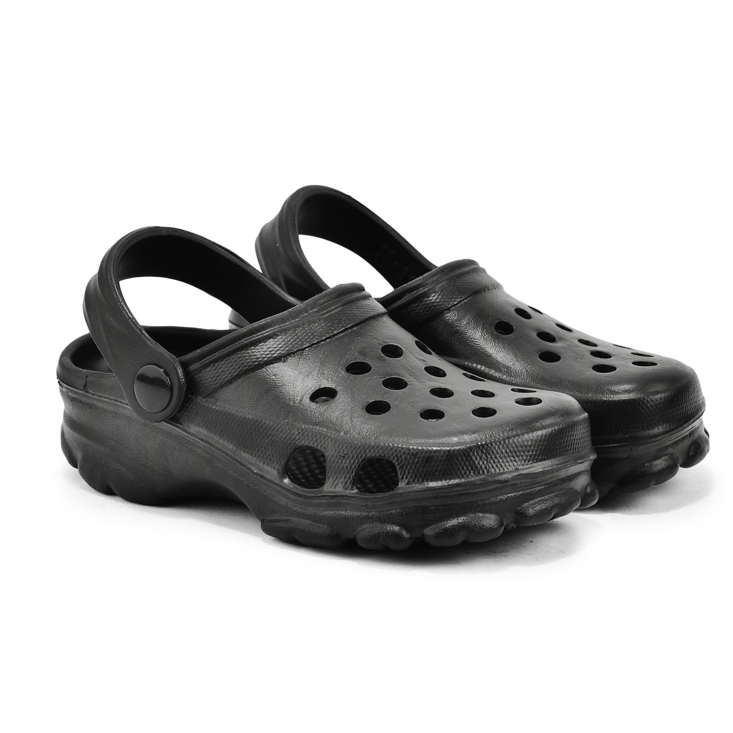Clogs for Man, Comfortable, Lightweight Anti Skid Clogs Slipper for Size 1-8 Colour, Silver, White, Black-image-14