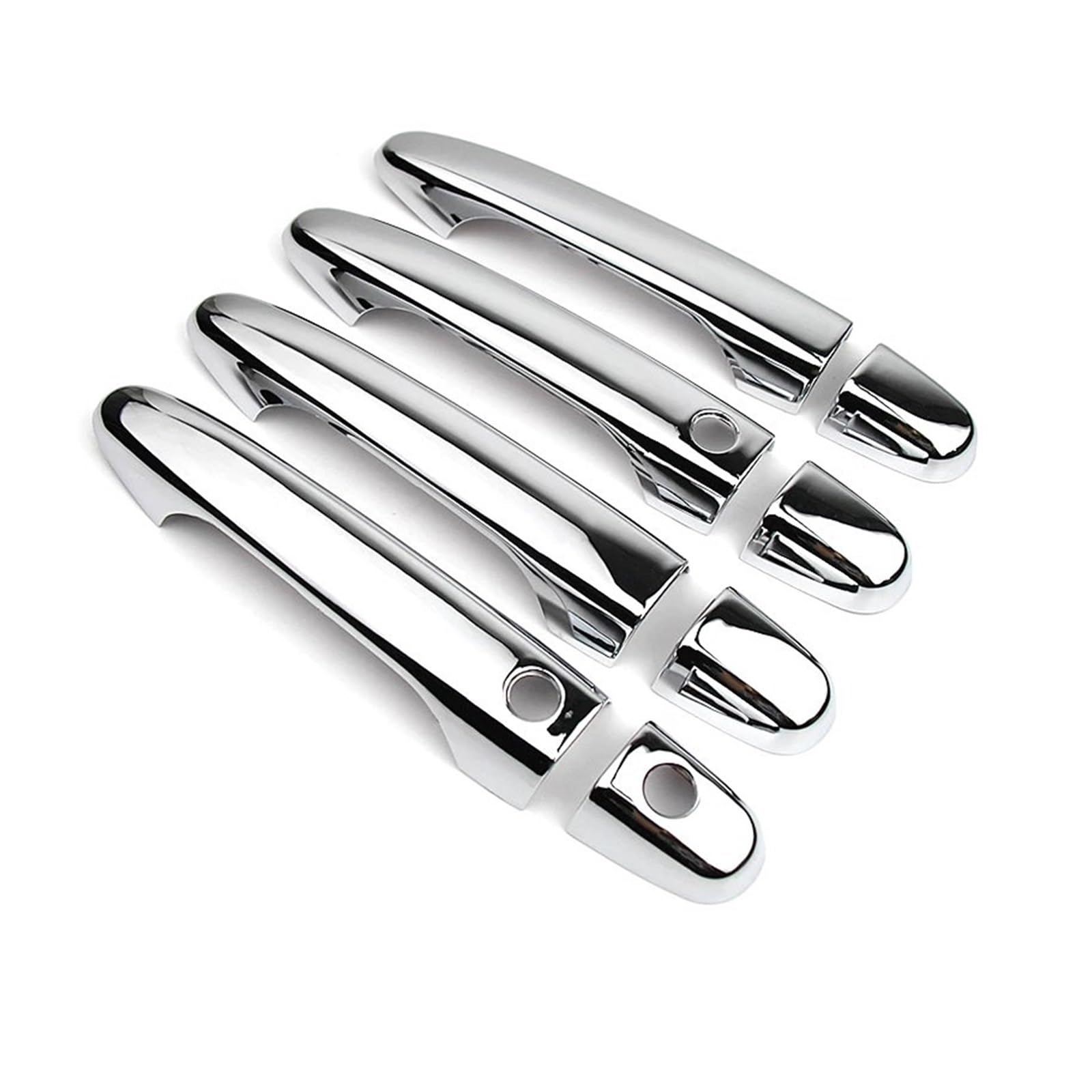 Drezzo 2 Buttons 2 Car Exterior Door Handle Car Door Handle Covers Trim Styling For Crv For 2012-2016(2 Buttons 2)