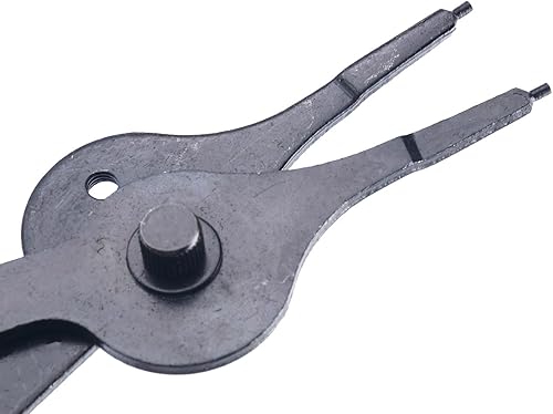 Miniatura 6 de 8milelake Juego de 10 alicates de anillo a presión, juego de alicates de clip de circuito interno y externo, alicates de clip de anillo de retención