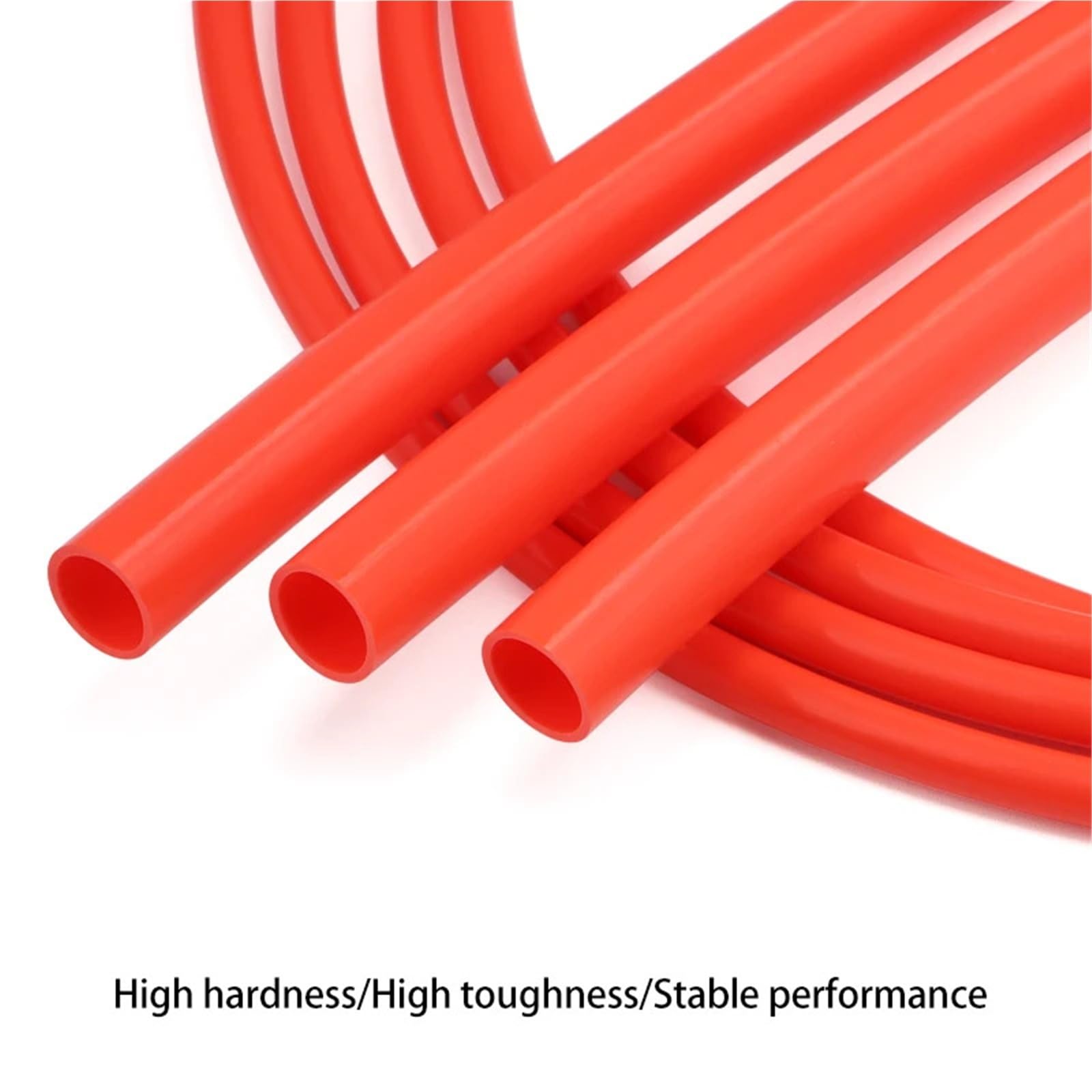 PTFE Tubo Piezas de impresora 3D de tubo rígido con cabezal en J de extrusora aislada | 3/5M Diámetro 1/2/2.5/3/4/5/6/7/8/10mm(5M_8X10MM)