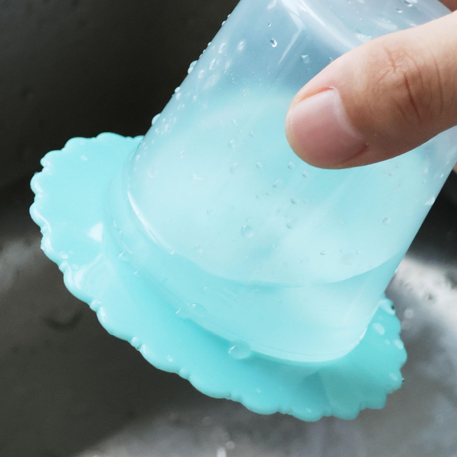 Ciieeo Couvercles De Tasse En Silicone Alimentaire 12Cm Lot De 6