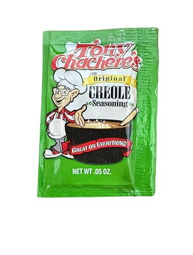 Tony Chachere's Condimento criollo original, 0.05 onzas (paquete de 100)