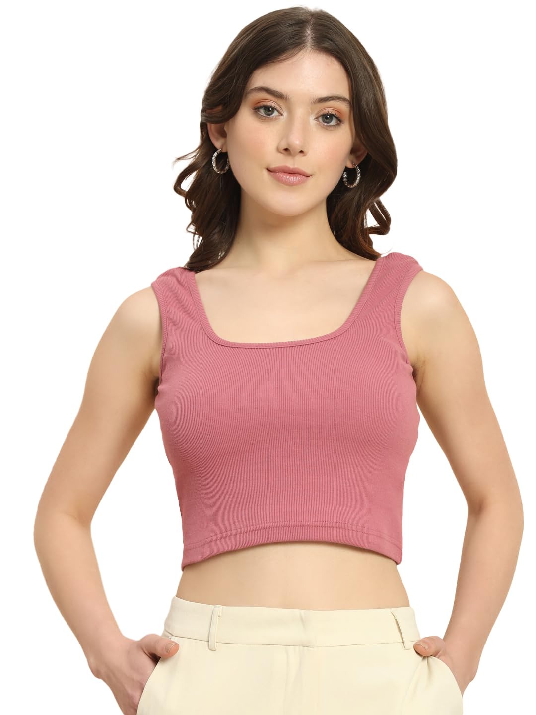 trend arrest Pink Bustier Top-picture-17