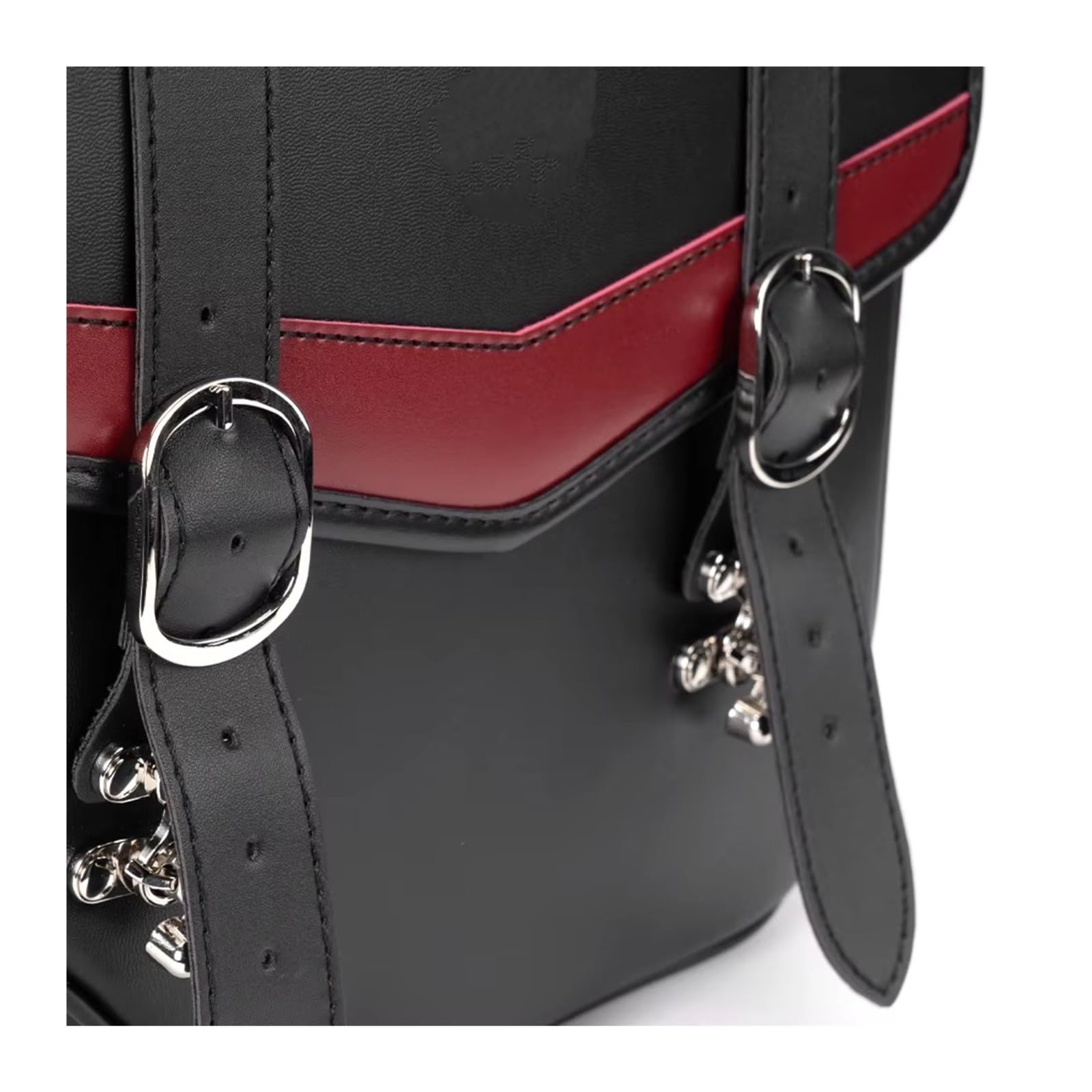 Compatibile Con Vstar Per Shadow 1 Pezzo Borsa Laterale Moto Bisaccia PU Impermeabile Sella Per Viaggio Pacchetto Stoccaggio Parti Motocicli Sacche Moto