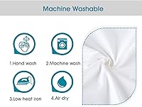 Vista 7 de STONECREST - Protector de almohada con refuerzo, 1 pieza, fundas de almohada con refuerzo de alta calidad (300 hilos de satén de refuerzo, estándar)