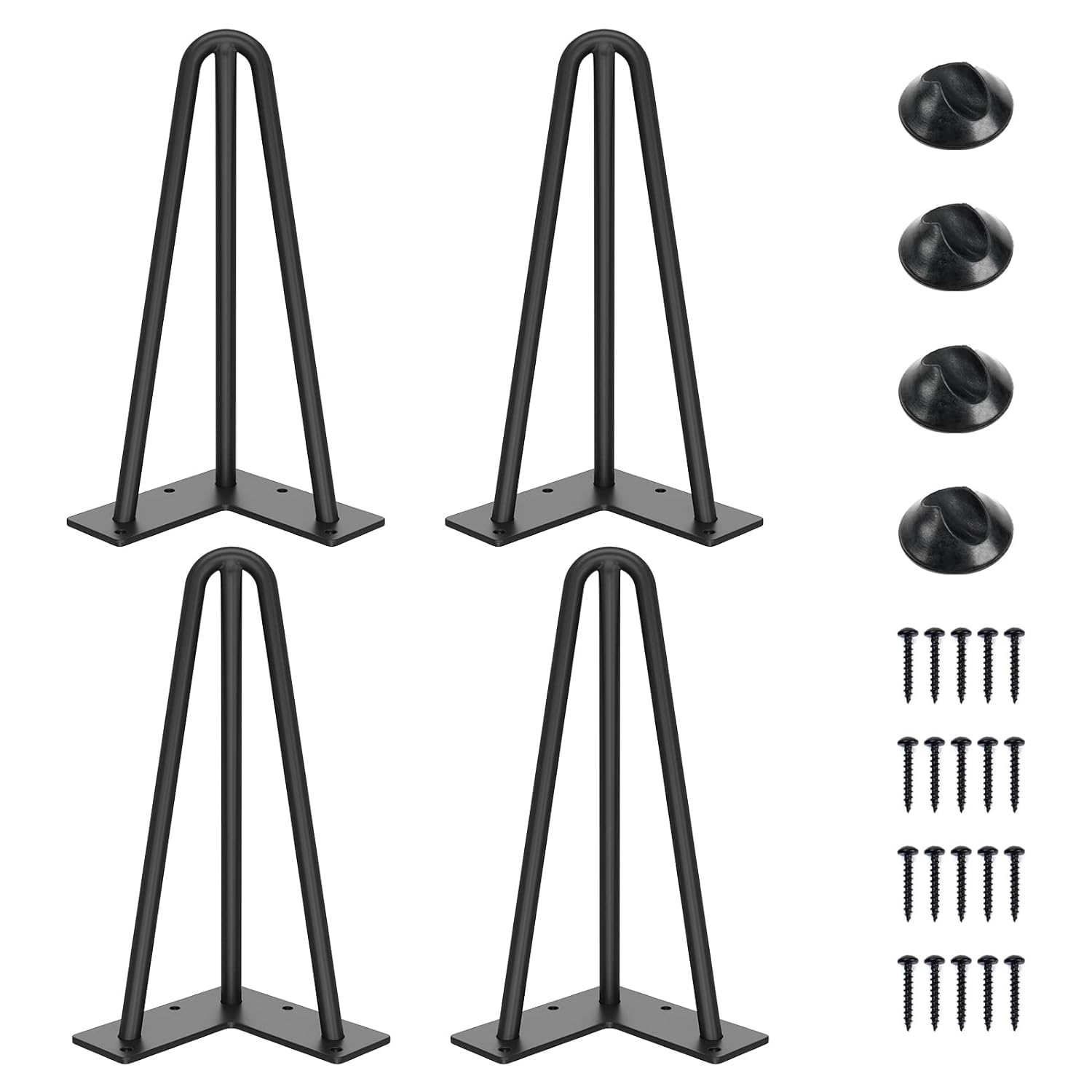 See full amazon price history chart for Ventuos 10 Inch Hairpin Furniture Legs, 3 Rods, Metal Home DIY Projects for Nightstand, Coffee Table, Black, 4PCS Ventuos 10 Inch Hairpin Furniture Legs, 3 Rods, Metal Home DIY Projects for Nightstand, Coffee Table, Black, 4PCS (B0CK5V6RV6) Amazon Price History, Amazon Price Tracker