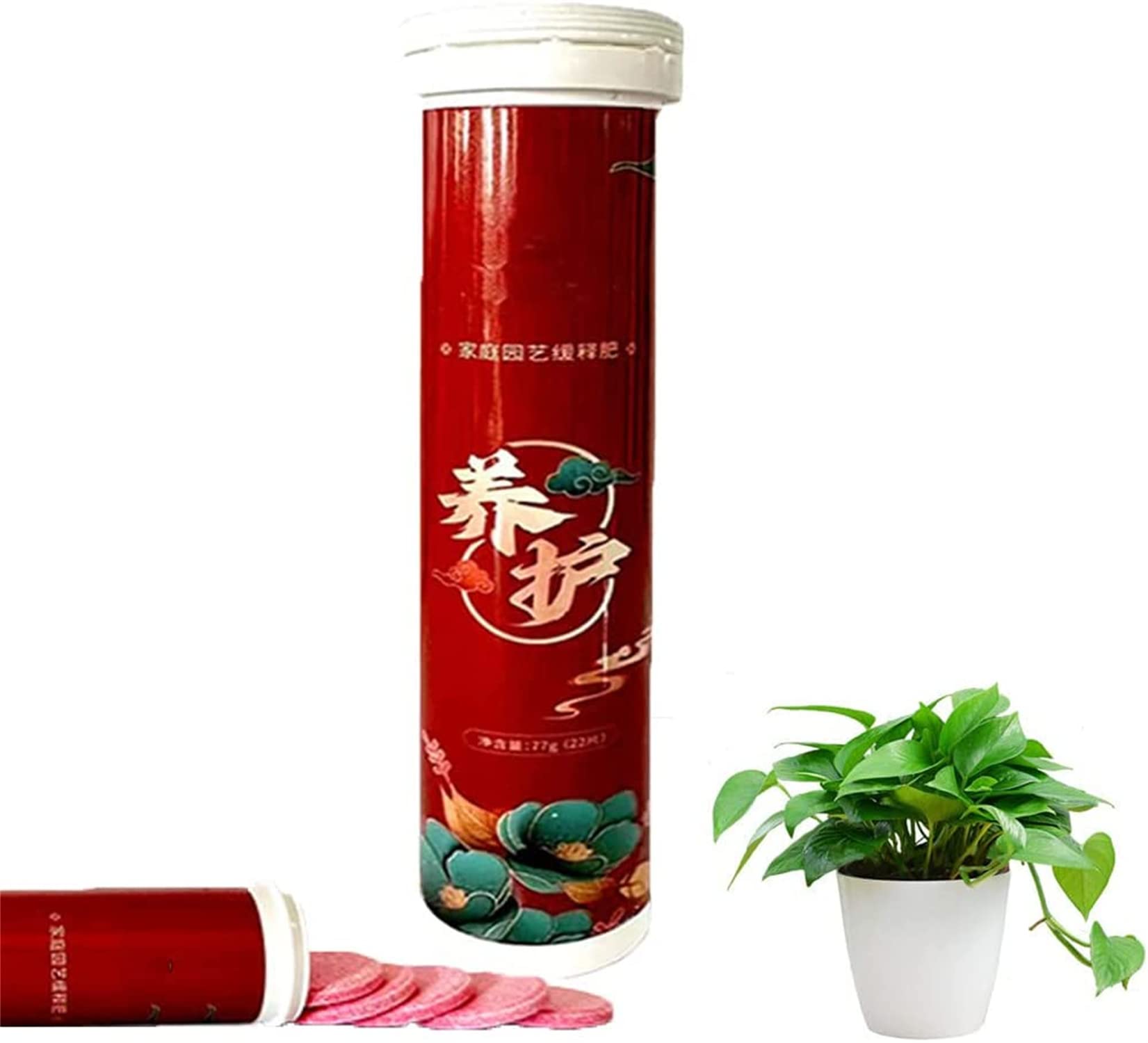 Home Gardening Universal Slow-Release Tablet Organic Fertilizer,Bone Meal Fertilizer Organic for Plants,Concentrated All-Purpose Fertilizer Ease Plant Food (1 Pcs)