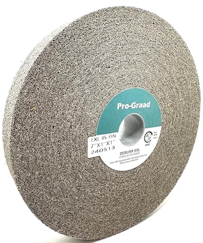 EXL Deburring Wheel 7" x 1" x 1", 9S Fine, 11154