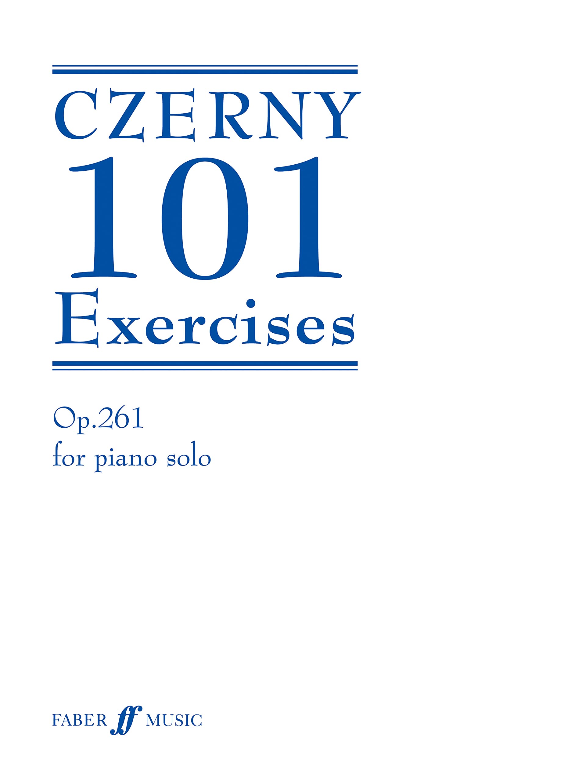 101 Exercises For Piano Piano Music Brown Faber Music