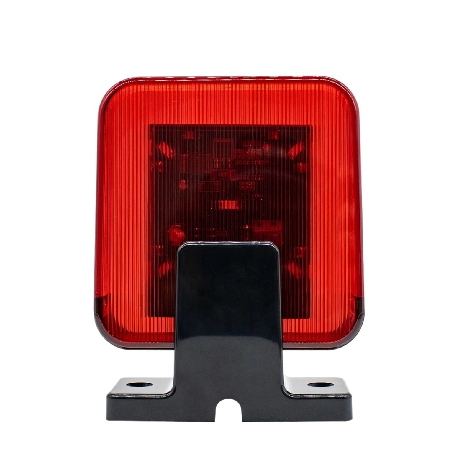 DC/AC 12V-265V Flashing Alarm Lamp Light Blinker Strobe Signal Light for Automatic Swing Siding Garage Gate Opener(Orange)