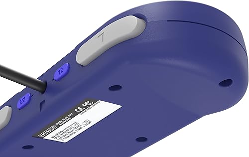 Vista 7 de Retro-Bit Legacy GC - Controlador con cable - para Gamecube y Wii - índigo