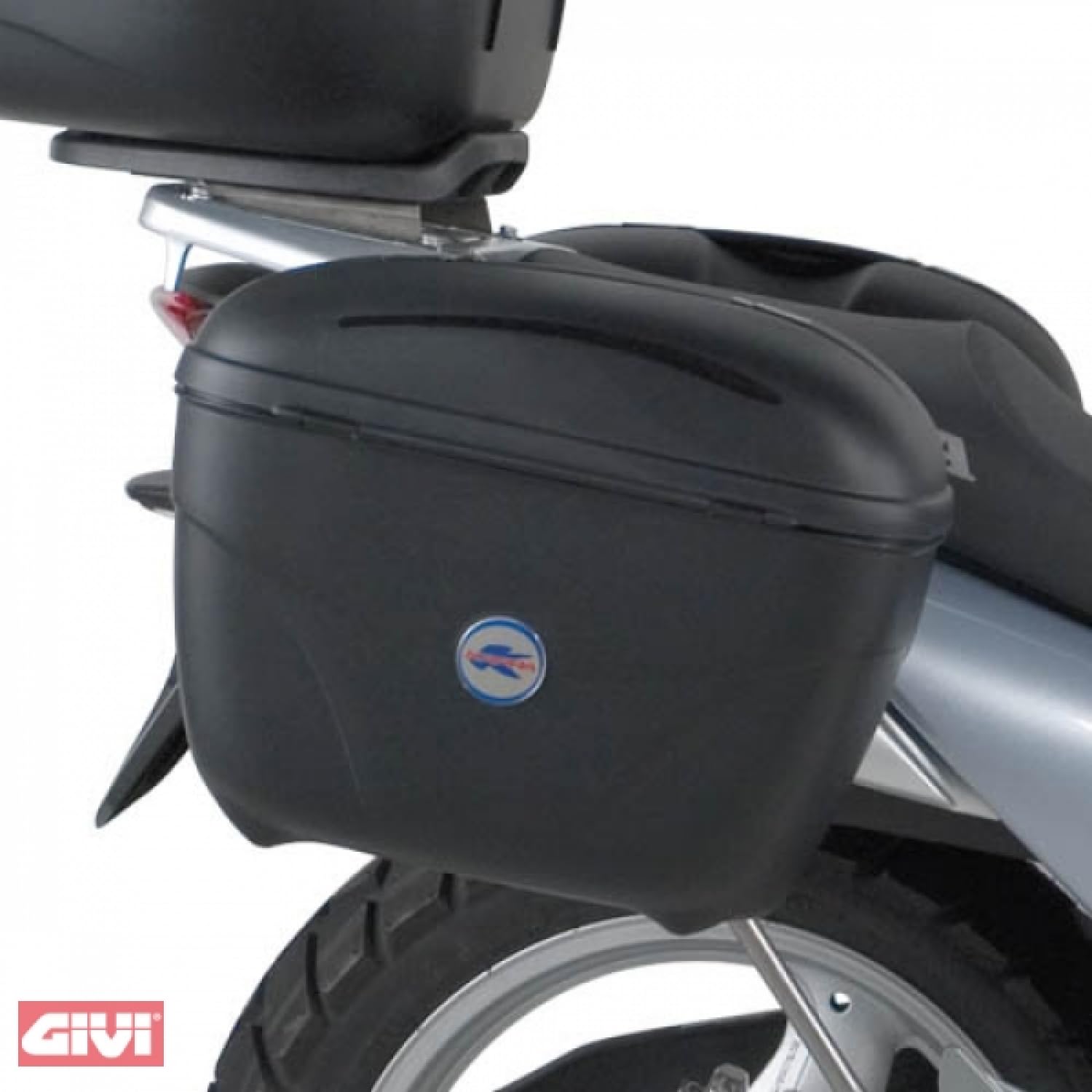 Givi PL202 Support de Coffre latéral Tube d'acier Noir Taille 40