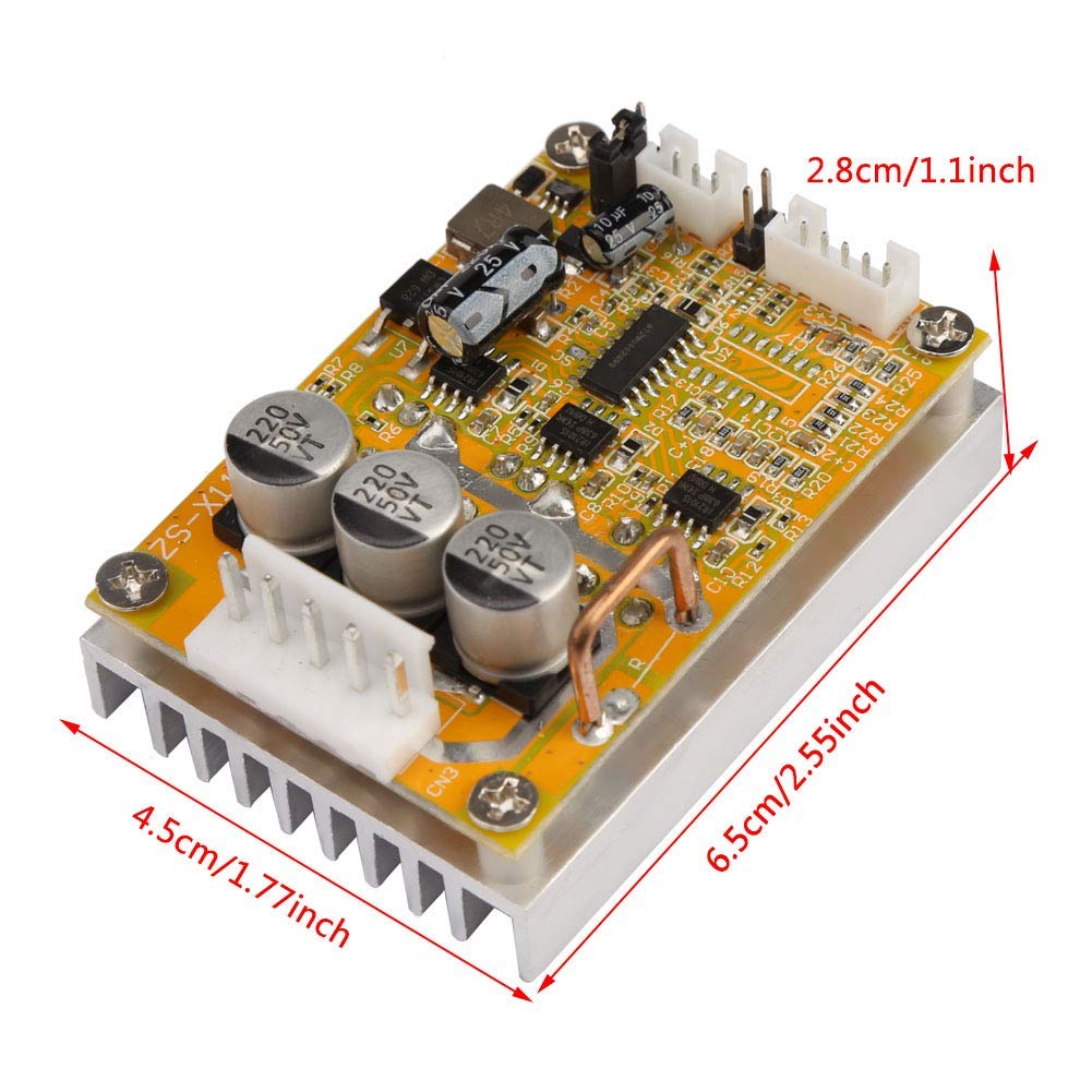 5V‑36V 350W Dc Brushless Brushless Motor Controller, Bldc Motor Controller with Hall Motor Controller Bldc Pwm Driver Board