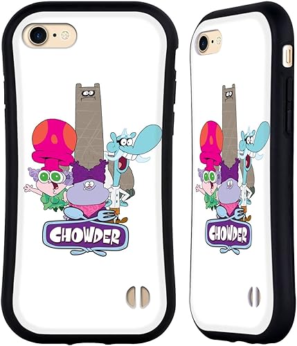 Miniatura 10 de Head Case Designs Officially Licensed Chowder Animated Series Full Face Graphics Hybrid Case Compatible with Apple iPhone 78  SE 2020 & 2022