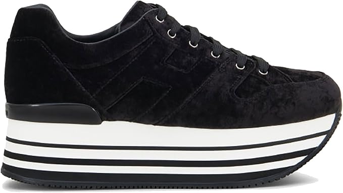 Hogan - Sneaker H222 Girl Nera Oro - annameglio.com shop online